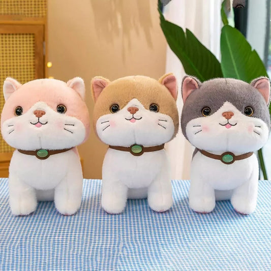 Cute cat plush toy boutique 8 inch grab machine doll doll children's doll activity gift
