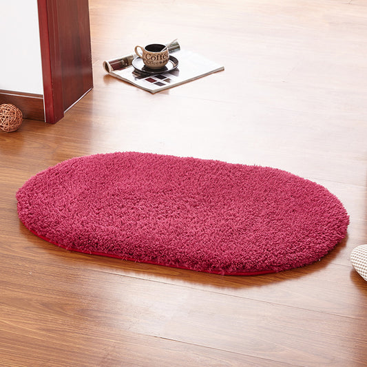 Floor mat burgundy