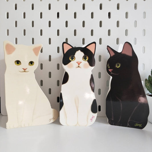 Cat - Pop Up 3D Card Greeting Card Birthday Card Cute Standing Animals Card